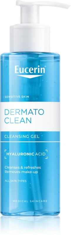 Eucerin DermatoClean gel de curatare facial cu efect de hidratare 200 ml
