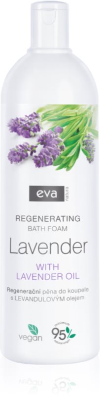 Eva Natura Lavender Oil Spuma regeneratoare pentru baie 750 ml
