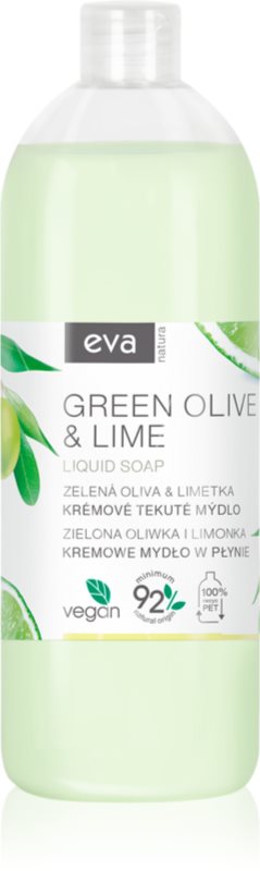 Eva Natura Green olive & Lime Sapun lichid de maini Refil 1000 ml