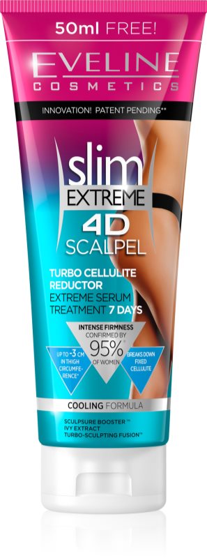 Eveline Cosmetics Slim Extreme 4D Scalpel ser pentru tratarea celulitei cu efect racoritor 250 ml