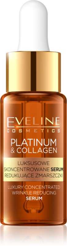 Eveline Cosmetics Platinum & Collagen ser concentrat antirid 18 ml