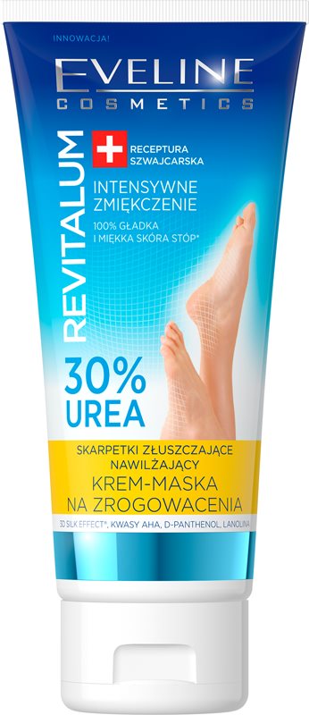 Eveline Cosmetics Revitalum Crema pentru calcaie si picioare cu efect de netezire 75 ml