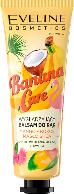 Eveline Cosmetics Banana Care balsam nutritiv pentru mâini 50 ml