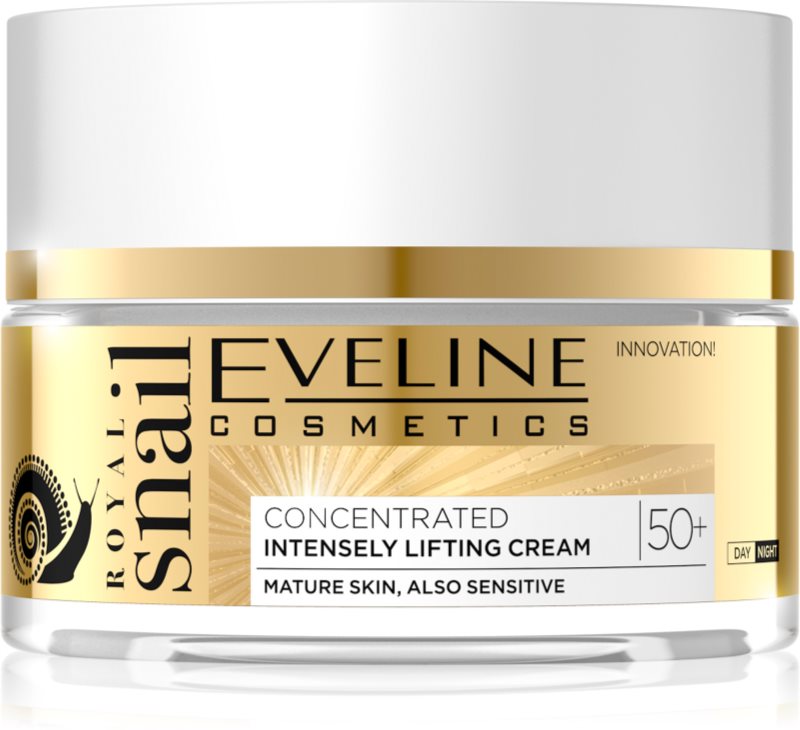 Eveline Cosmetics Royal Snail crema lifting de zi si de noapte 50+ 50 ml