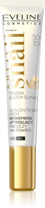 Eveline Cosmetics Royal Snail cremă de ochi cu efect de lifting extract de melc 50+ 20 ml