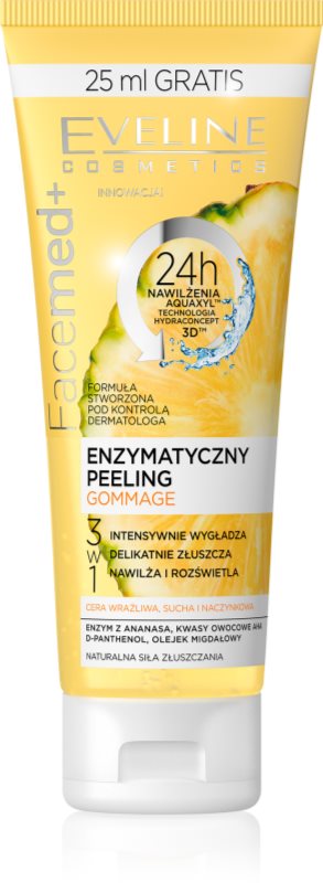 Eveline Cosmetics FaceMed+ peeling enzimatic 75 ml