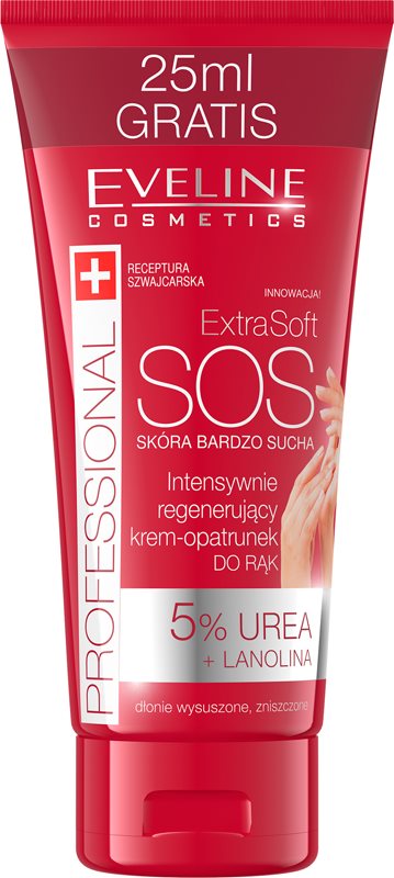 Eveline Cosmetics Extra Soft SOS cremă de mâini pentru piele uscata și obosiat 100 ml