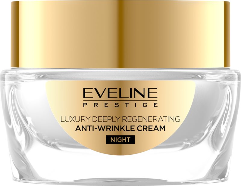 Eveline Cosmetics 24K Snail & Caviar cremă de noapte antirid extract de melc 50 ml