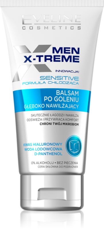 Eveline Cosmetics Men X-Treme Sensitive balsam hidratant dupa barbierit pentru piele sensibila 150 ml