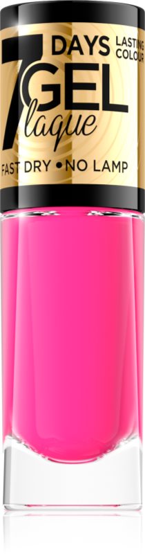 Eveline Cosmetics 7 Days Gel Laque Nail Enamel gel de unghii fara utilizarea UV sau lampa LED