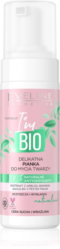 Eveline Cosmetics I'm Bio demachiant spumant delicat pentru piele uscata si sensibila 150 ml