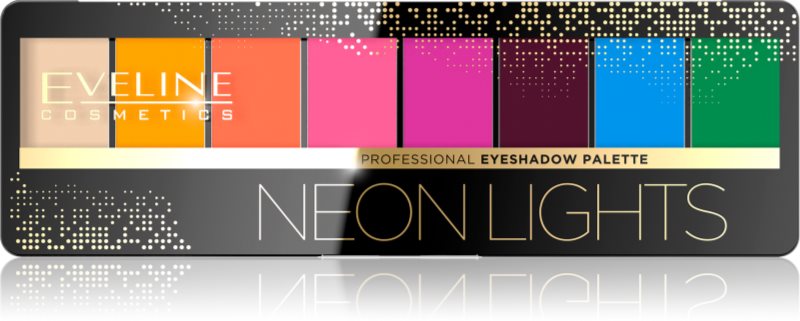 Eveline Cosmetics Neon Lights paletă cu farduri de ochi 9,6 g