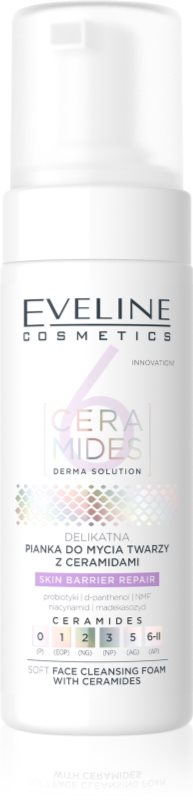 Eveline Cosmetics 6 Ceramides Spuma curatare intensa. cu ceramide 150 ml