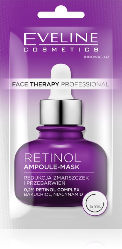 Eveline Cosmetics Face Therapy Retinol masca sub forma de crema impotriva primelor semne de imbatranire ale pielii 8 ml