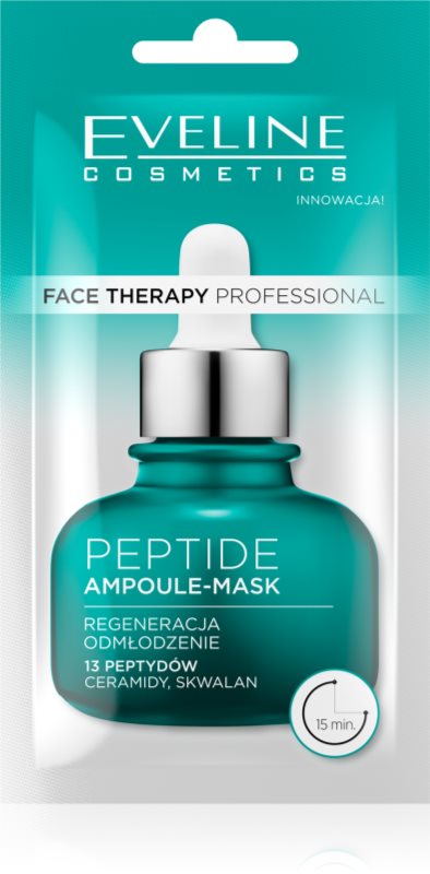 Eveline Cosmetics Face Therapy Peptide masca sub forma de crema pentru regenerarea și reînnoirea pielii 8 ml