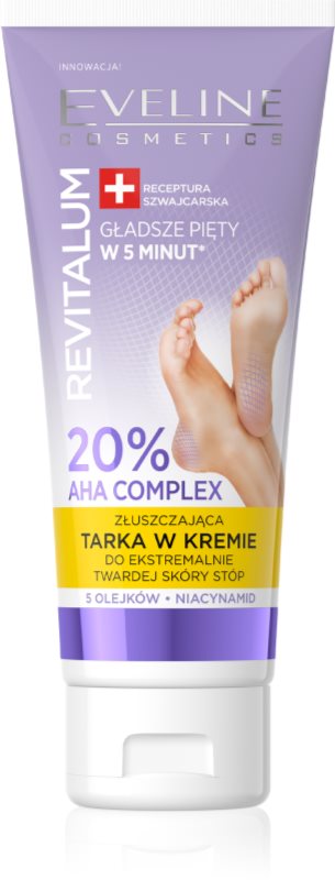 Eveline Cosmetics Revitalum crema pentru exfoliere pentru picioare 75 ml
