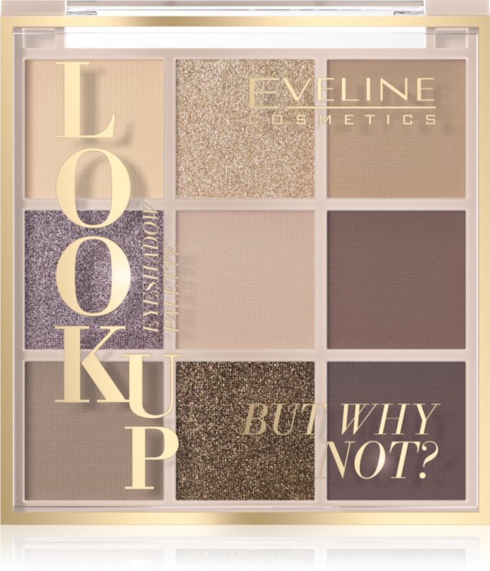 Eveline Cosmetics Look Up But Why Not? paletă cu farduri de ochi 10,8 g
