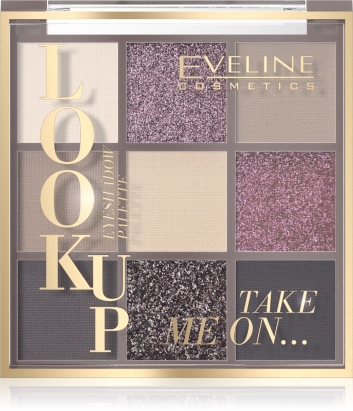 Eveline Cosmetics Look Up Take Me On... paletă cu farduri de ochi 10,8 g