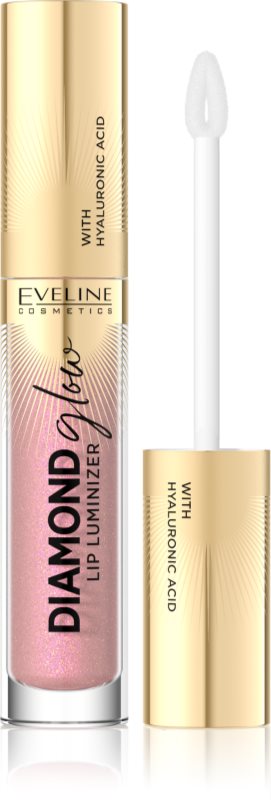 Eveline Cosmetics Diamond Glow Luciu de Buze sclipitor cu acid hialuronic