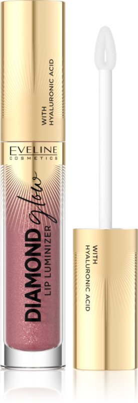 Eveline Cosmetics Diamond Glow Luciu de Buze sclipitor cu acid hialuronic