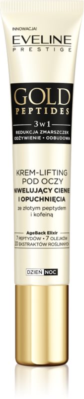 Eveline Cosmetics Gold Peptides crema cu efect de lifting zona ochilor 20 ml