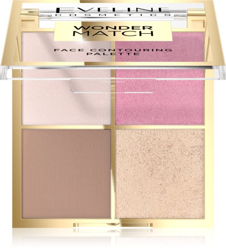 Eveline Cosmetics Wonder Match paleta pentru fata multifunctionala 4 in 1