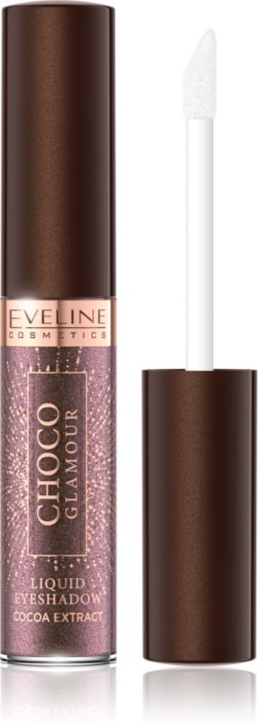 Eveline Cosmetics Choco Glamour lichid fard ochi culoare 06 6,5 ml