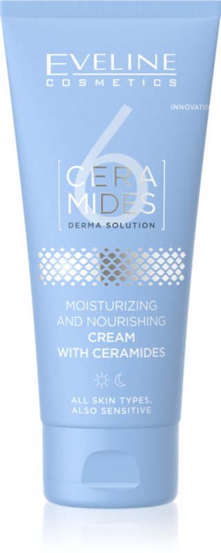 Eveline Cosmetics 6 Ceramides crema hidratanta si hranitoare cu ceramide 50 ml