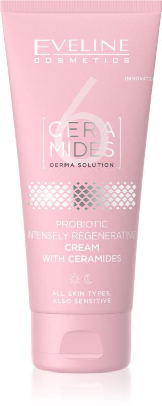 Eveline Cosmetics 6 Ceramides crema regeneratoare cu probiotice 50 ml