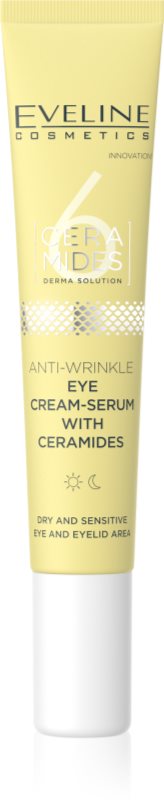 Eveline Cosmetics 6 Ceramides crema anti rid pentru ochi cu ceramide 20 ml