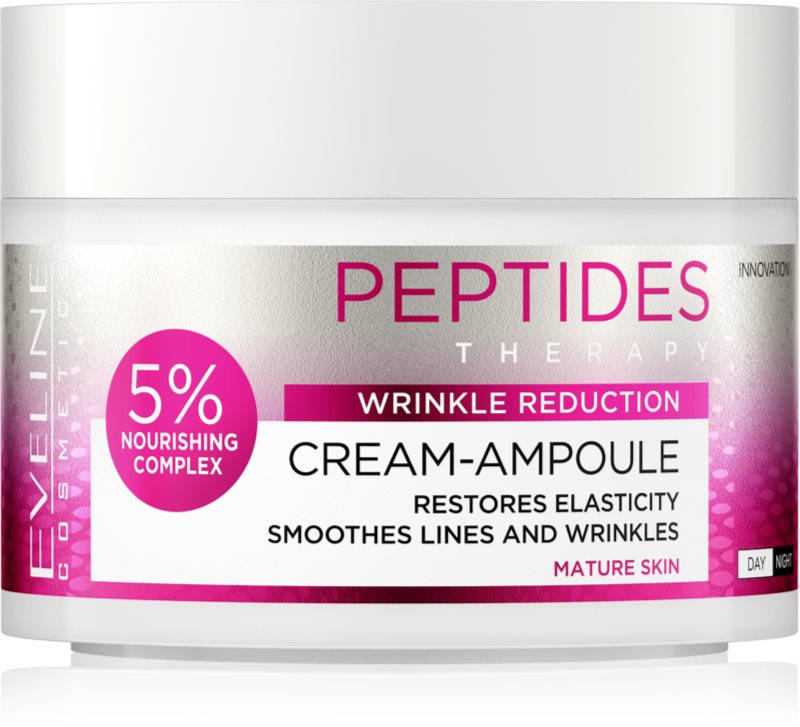 Eveline Cosmetics Cream-Ampoule Peptides lift crema de fata pentru fermitate antirid 50 ml