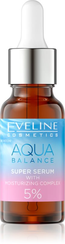 Eveline Cosmetics Aqua Balance Trehalose + PGA Acid ser cu hidratare intensă cu acid hialuronic 18 ml