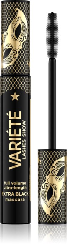 Eveline Cosmetics Veriété Lashes Show mascara pentru volum culoare Black 10 ml