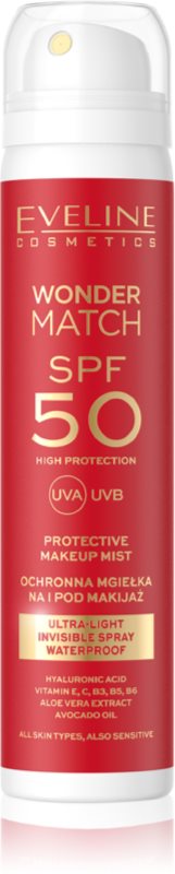 Eveline Cosmetics Wonder Match SPF 50 aburi de protecție SPF 50 75 ml