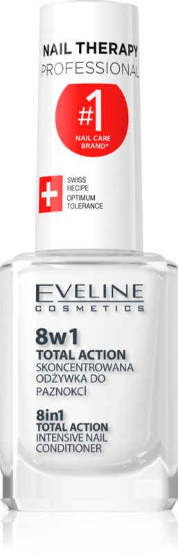 Eveline Cosmetics Nail Therapy balsam pentru unghii 8 in 1 12 ml