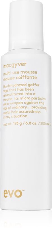EVO Macgyver Mousse spuma pentru păr cu volum 200 ml