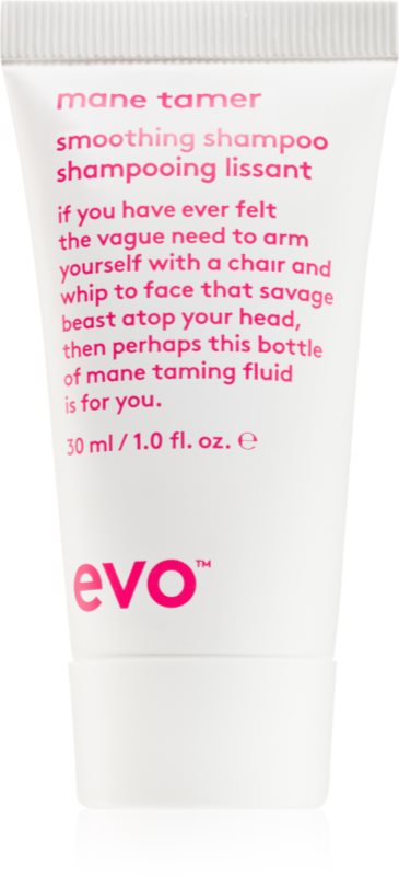 EVO Mane Tamer Smoothing Shampoo şampon de netezire 30 ml