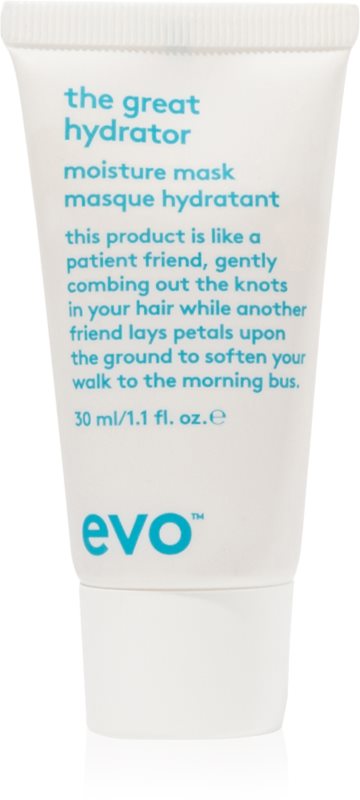 EVO Hydrate The Great Hydrator masca hidratanta stralucire pentru parul uscat si fragil 30 ml