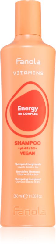 Fanola Vitamins Energizing Shampoo sampon energizant pentru părul slab cu tendință de cădere
