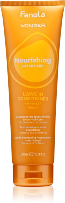 Fanola Wonder Nourishing Conditioner balsam (nu necesita clatire) pentru hranire si stralucire 300 ml