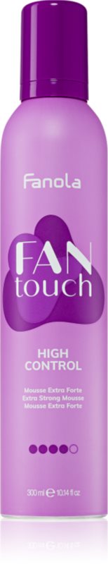 Fanola FAN touch spumă de regenerare pentru fixare foarte puternică 300 ml