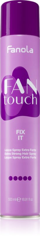 Fanola FAN touch FIX IT fixativ cu fixare foarte puternica 500 ml