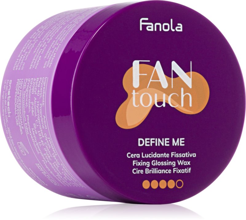 Fanola FAN touch ceara de par pentru fixare și formă 100 ml