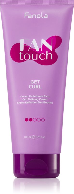 Fanola FAN touch crema de par pentru par ondulat si cret 200 ml