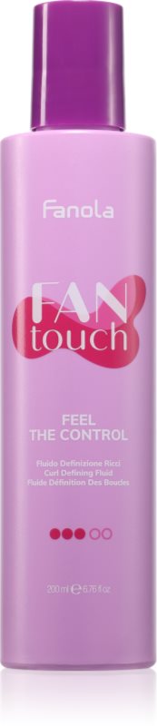 Fanola FAN touch Feel The Control fluid pentru formarea buclelor 200 ml