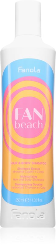 Fanola FAN Beach Hair & Body Shampoo sampon hidratant pentru corp si par 350 ml
