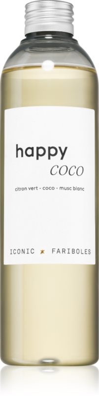 FARIBOLES Iconic Happy Coco reumplere în aroma difuzoarelor 250 ml