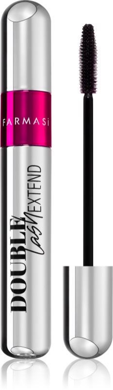 Farmasi Double Lash Extend mascara pentru extensie, rotunjire si volum culoare Black 12 ml