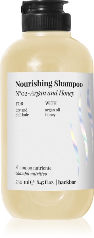 FarmaVita Backbar Nourishing sampon hranitor pentru intarirea firului de par