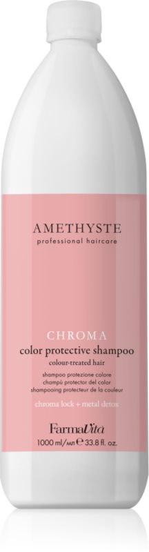 FarmaVita Amethyste Chroma șampon de protecție și hidratare  pentru păr vopsit